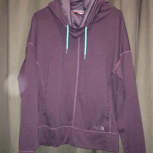 Purple North Face Hoodie